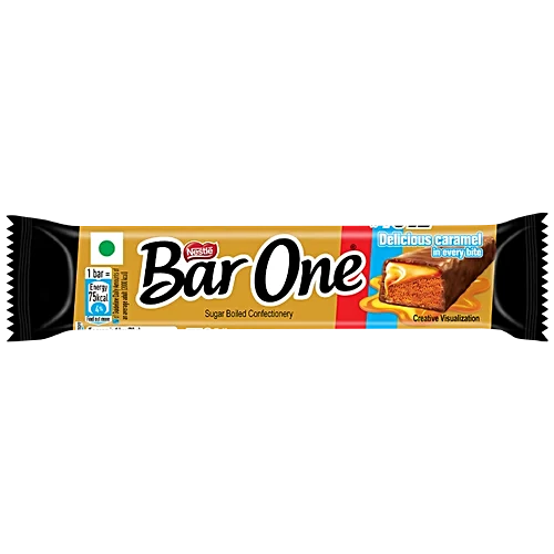 NESTLE BarOne Chocolate 24pcs Box | Gift Pack | Party Pack | Birthday Gift | premium Caramel Chocolate Bars  (24 x 22 g)