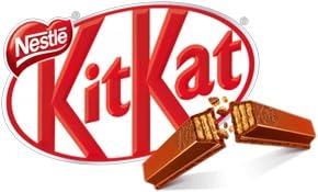 Nestles Kit kats MIlk Chocolate Bars, 4 Finger Original, Each 41.5g Individuall 24 Count Box,