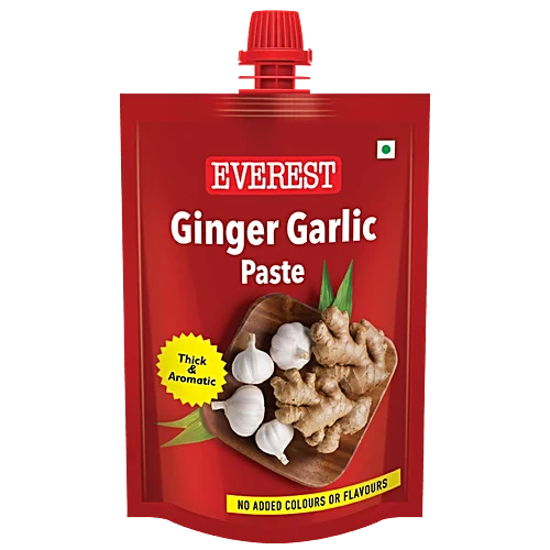 Everest Ginger Garlic Paste - No Added Colours & Flavours, 200 g