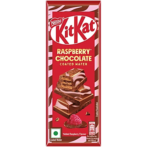 Nestle KitKat Raspberry Chocolate Coated Wafer, 63 g