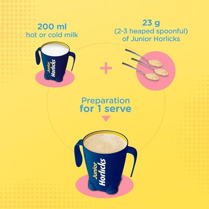 Junior Horlicks Vanilla 500 Gm Jar