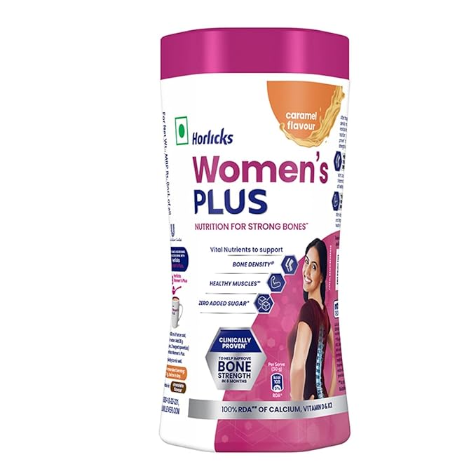 Horlicks Women's Plus Caramel Jar, 400 g