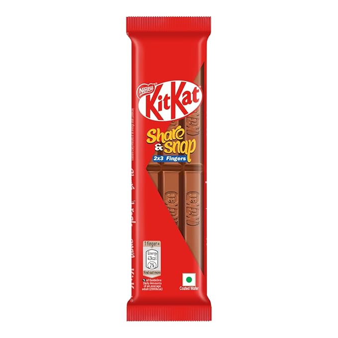 KIT KAT Share & Snap 2X3 Fingers Wafer Bar, 57g.