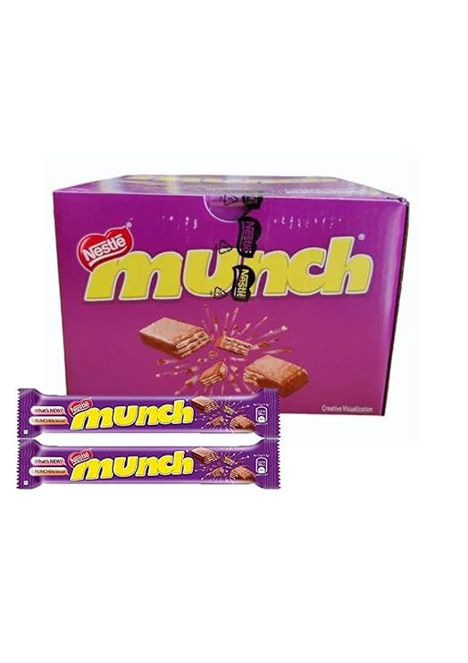 Nestle Munch Crunchilicious Milk Chocolate 48Pc Box Pack - 450 Gram
