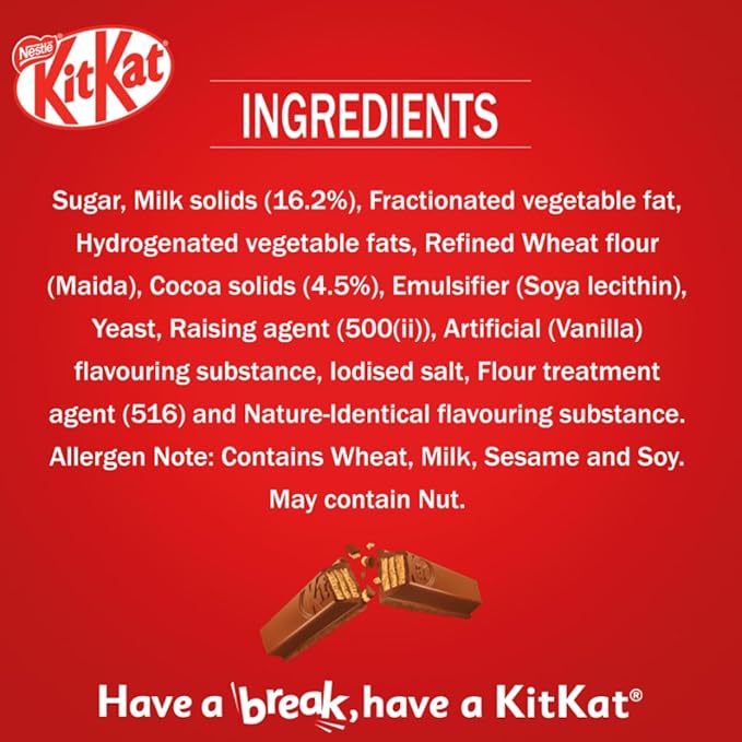KIT KAT Share & Snap 2X3 Fingers Wafer Bar, 57g.