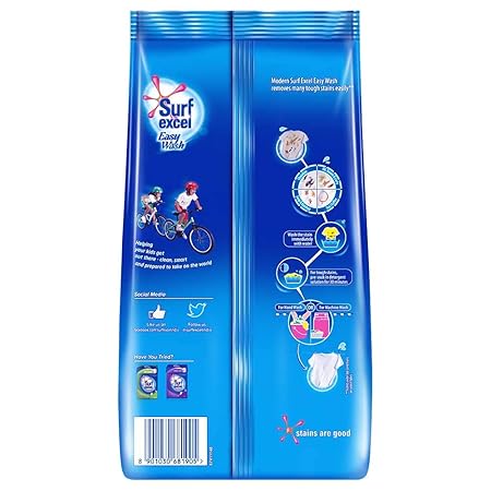 Surf Excel Easy Wash Detergent Powder (1kg)
