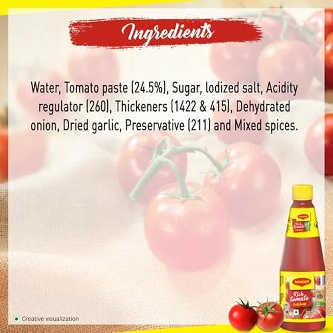 Maggi Rich Tomato Ketchup, 500g Bottle