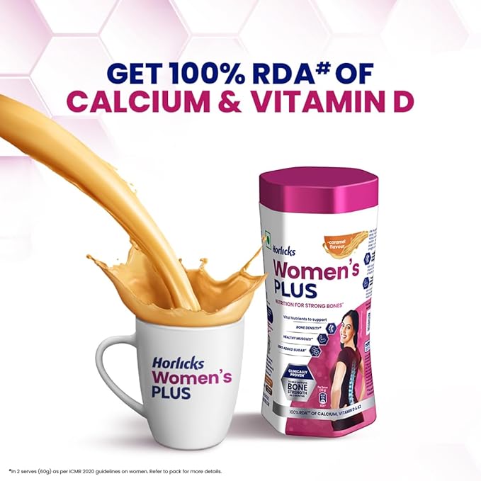 Horlicks Women's Plus Caramel Jar, 400 g