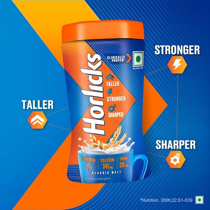 Horlicks Health & Nutrition Drink Jar|| 200 g