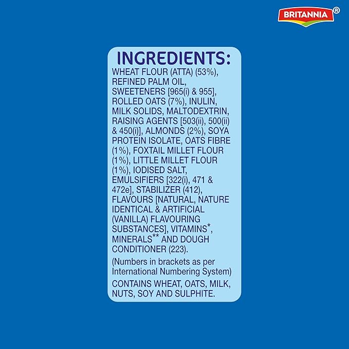 Britannia NutriChoice Oats Cookies (Diabetic Friendly) 150g