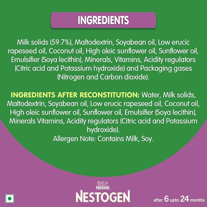Nestogen 2 Follow-Up Formula for 6+ Months, Calcium & Phosphorus, 400g Box