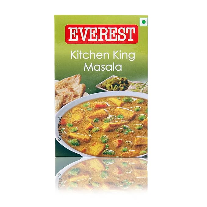 Everest - Kitchen King Masala Powder with Turmeric, (50g Carton)