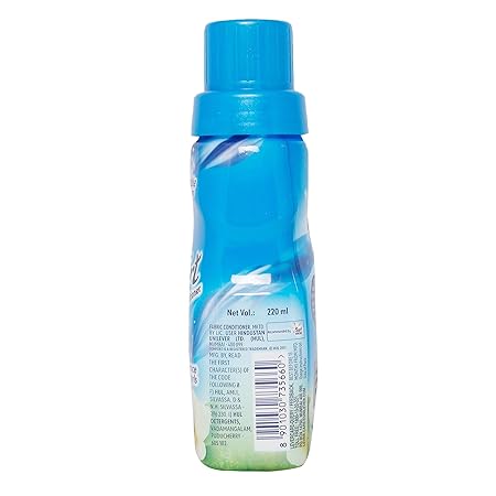 Comfort Fab Liquid Fabric Conditioner Blue 220Ml, Pack of 1