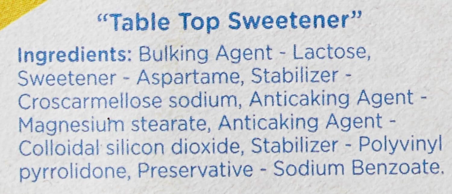 Sugar Free Gold, 100 Pellets| India’s No.1 Sweetner| Sweet like Sugar with Low Calories| Scientifically Proven & Tested