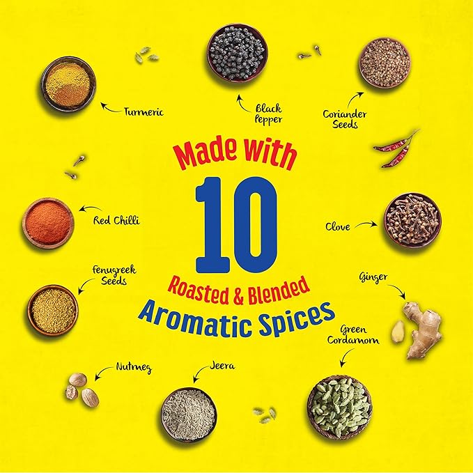 MAGGI Masala-ae-Magic Vegetable Masala, All in One | 120g Pouch (6g x 12 Sachets)