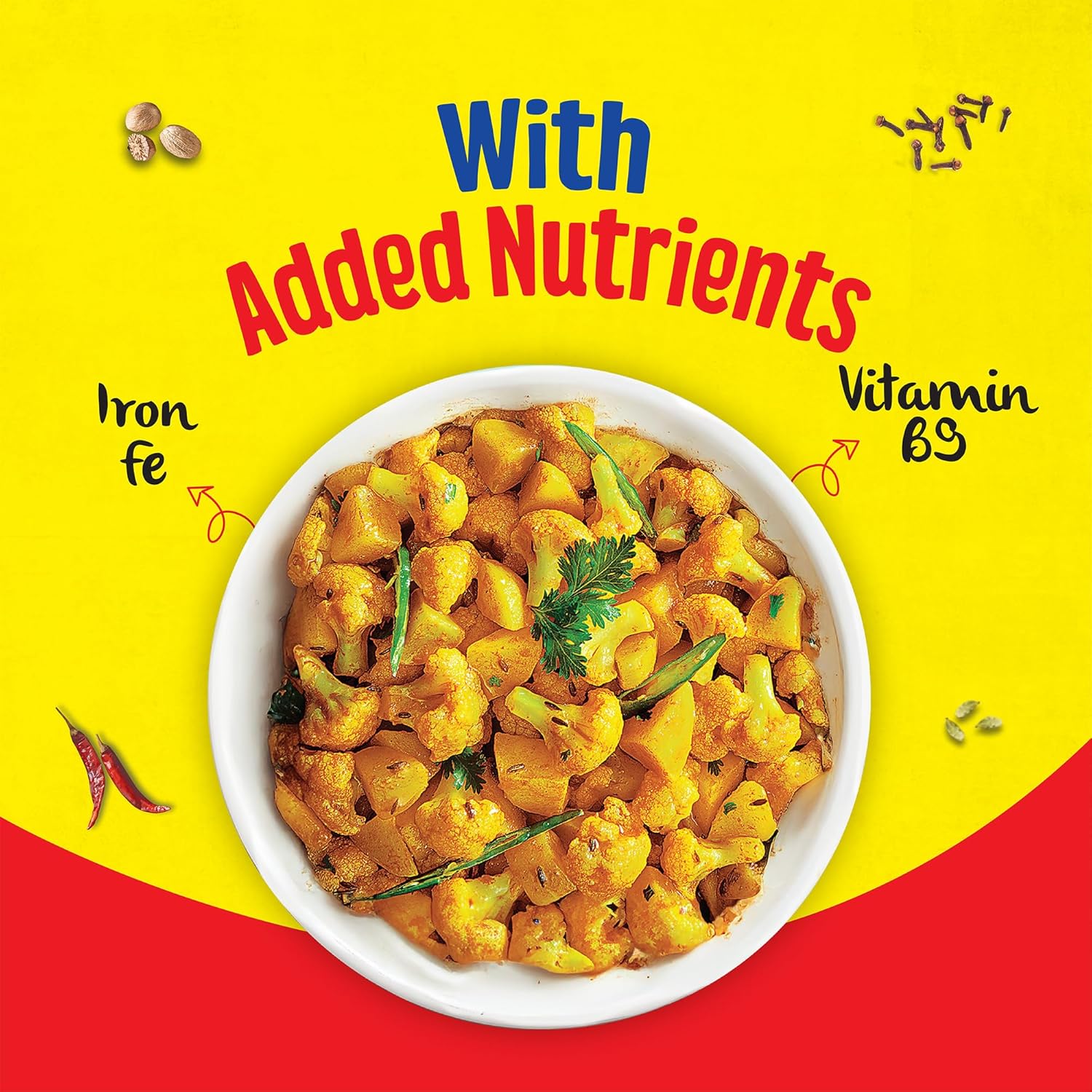 MAGGI Masala-ae-Magic Vegetable Masala, All in One | 120g Pouch (6g x 12 Sachets)