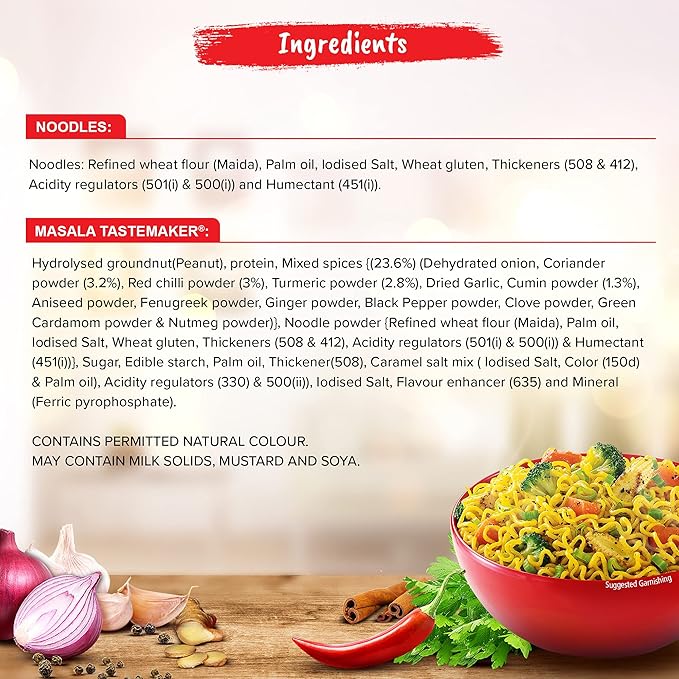 Maggi 2 Minute Masala Noodles, 52g