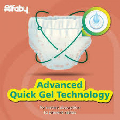 Alfaby Baby Diapers  XL 7 Packs