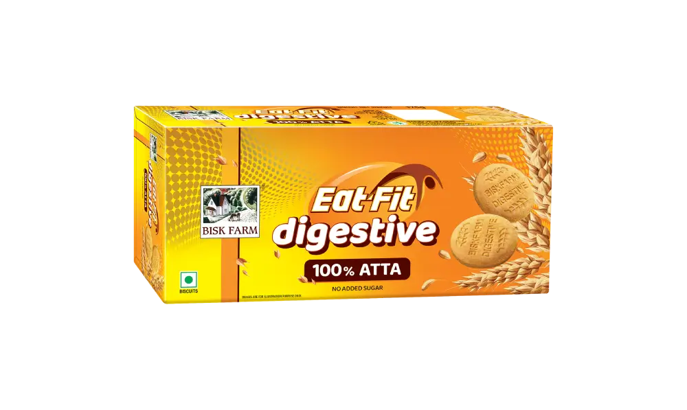 Eat-Fit Digestive Biscuits 100% Atta No Added Sugar