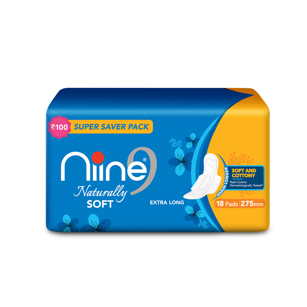 Niine Naturally Soft Sanitary Pads – XL