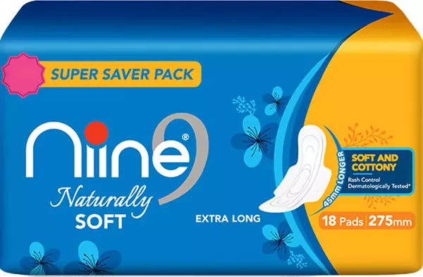 Niine Naturally Soft Sanitary Pads – XL
