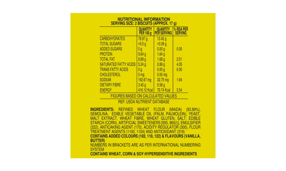 Bisk Farm Ruskit Sugar Free – 180 g